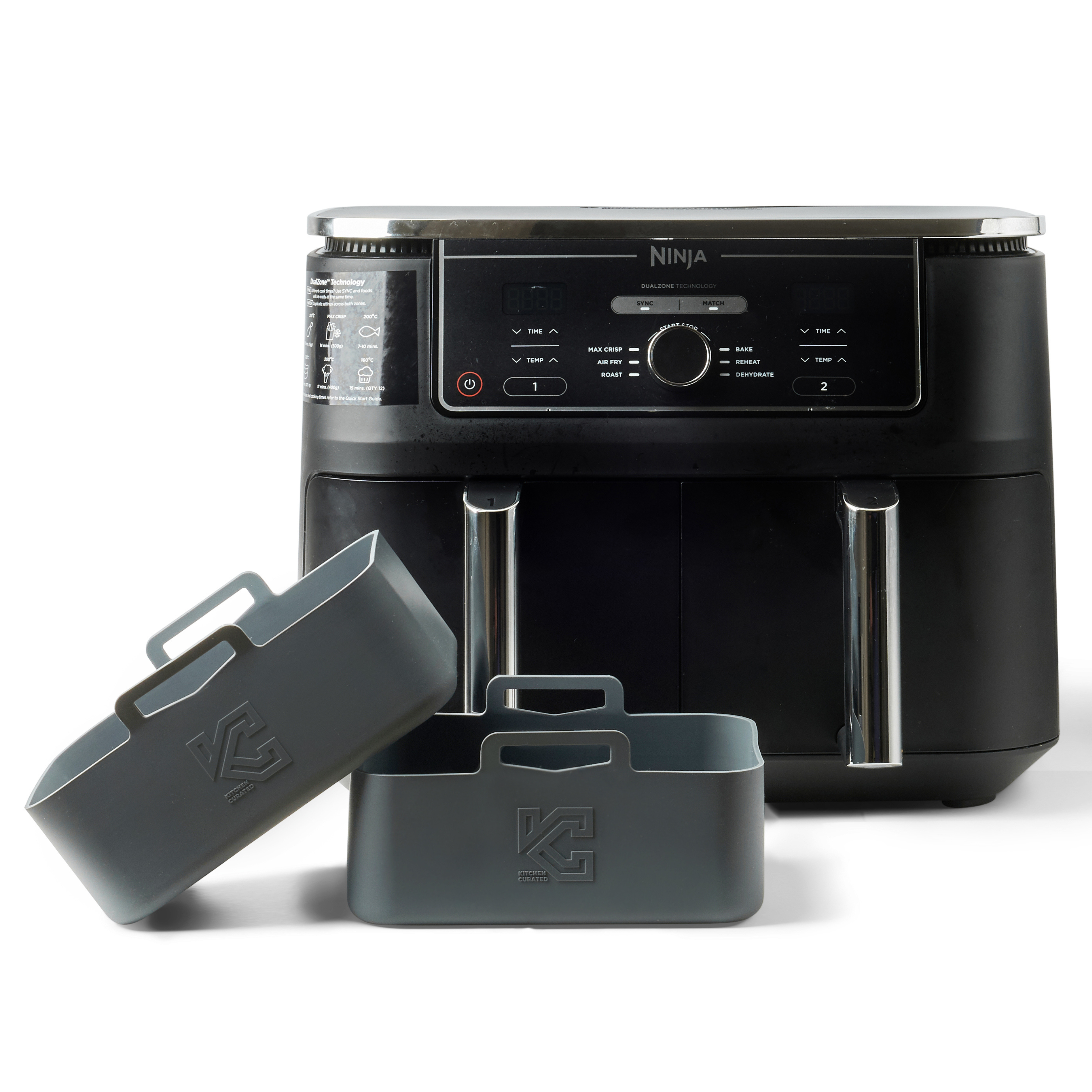 Ninja Dual Air Fryer Accessories: Crispy Honey Chicken Wings