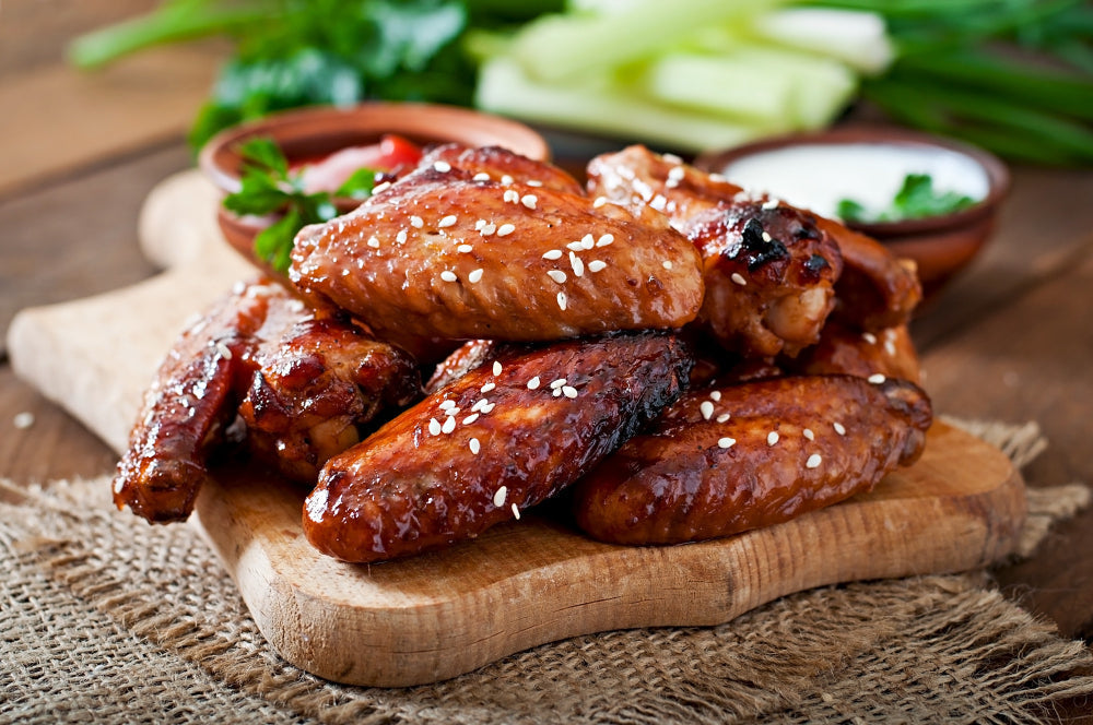 Crispy Honey Soy Chicken Wings