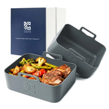 Platinum Rectangle Silicone Air Fryer Liner