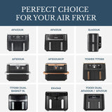 Platinum Rectangle Silicone Air Fryer Liner