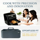 Platinum Rectangle Silicone Air Fryer Liner